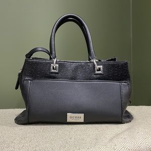 Black Guess Satchel/Crossbody